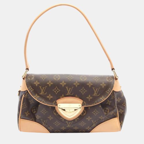 Louis Vuitton Coated Canvas Leather Monogram Brown Beverly Mm Shoulder Bag - Louis Vuitton - Modalova