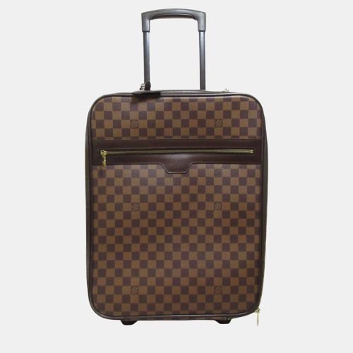 Louis Vuitton Brown Damier Pvc Coated Canvas Pegas 45 Carry Bag - Louis Vuitton - Modalova