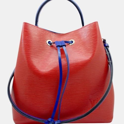 Louis Vuitton Leather Red Blue Neonoe Epi Shoulder Bag - Louis Vuitton - Modalova