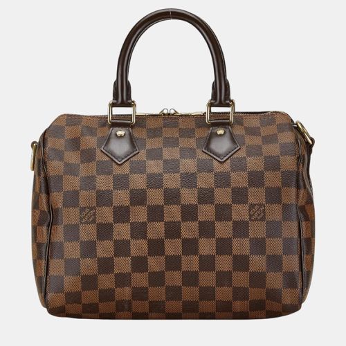 Pvc Leather Damier Speedy Bandouliere 25 Handbag - Louis Vuitton - Modalova