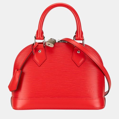 Louis Vuitton Coquelicot Red Leather Epi Alma BB Handbag - Louis Vuitton - Modalova