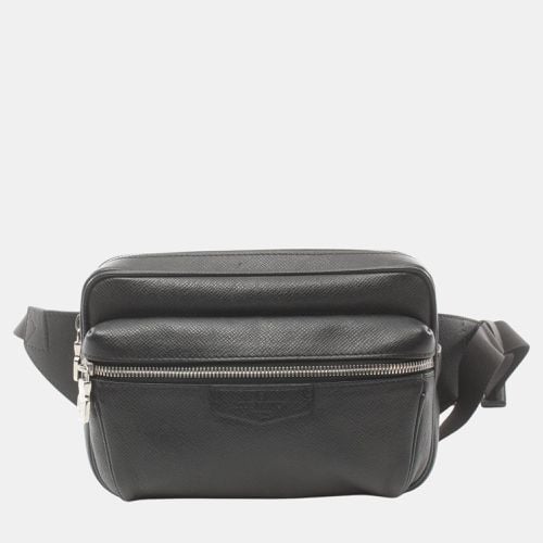 Louis Vuitton Leather Black Outdoor Taiga Noir Bumbag - Louis Vuitton - Modalova