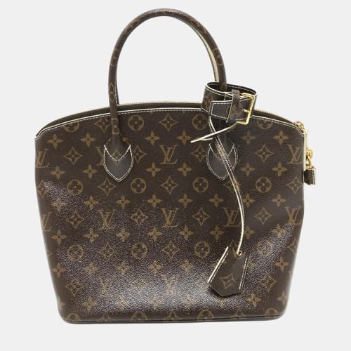 White/Beige Shiny Monogram Tote Bag - Louis Vuitton - Modalova