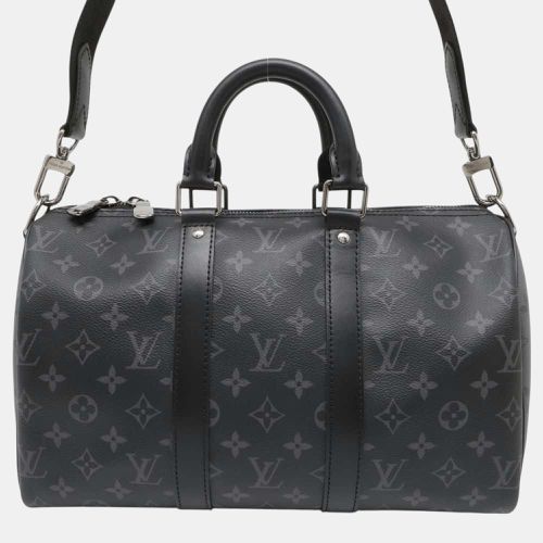 Monogram Eclipse Keepall Bandouliere 35 Shoulder Bag - Louis Vuitton - Modalova