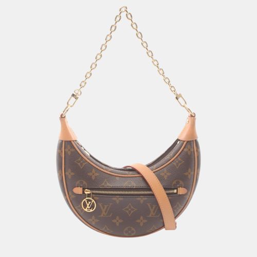 Louis Vuitton Coated Canvas Leather Brown Loop Monogram Shoulder Bag - Louis Vuitton - Modalova