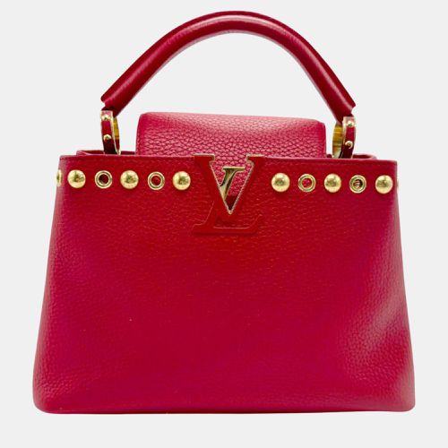 Louis Vuitton Leather Red Capucines BB Handbag - Louis Vuitton - Modalova