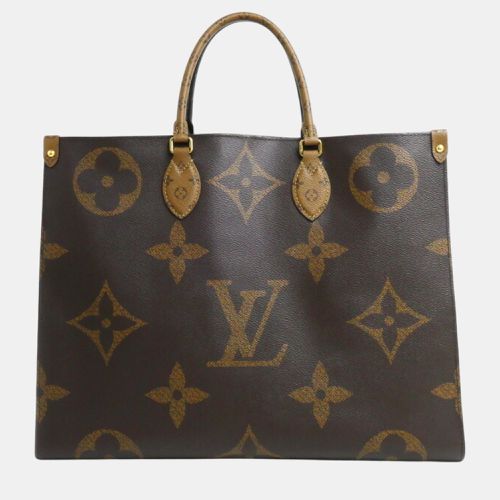 Louis Vuitton Monogram Giant Reverse On the Go GM Tote Bag - Louis Vuitton - Modalova