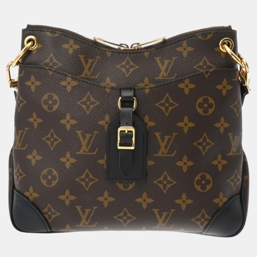 Louis Vuitton Brown/Noir Canvas Monogram Odeon NM PM Shoulder Bag - Louis Vuitton - Modalova