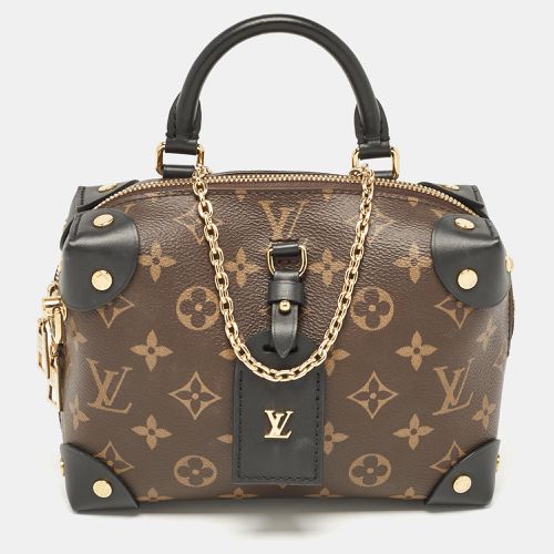 Louis Vuitton Black Monogram Canvas and Leather Petite Malle Souple Bag - Louis Vuitton - Modalova