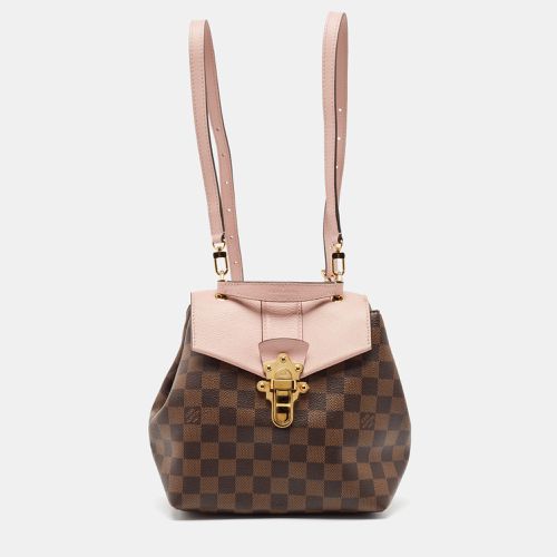 Louis Vuitton Magnolia Pink Damier Ebene Canvas Clapton Backpack - Louis Vuitton - Modalova