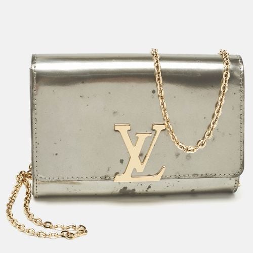 Louis Vuitton Givre Vernis Louise PM NM Chain Clutch - Louis Vuitton - Modalova