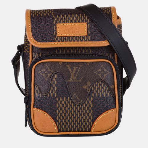 Louis Vuitton Brown Nigo Giant Damier Ebene Monogram Nano Amazone - Louis Vuitton - Modalova