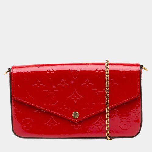 Louis Vuitton Red Monogram Vernis Pochette Felicie - Louis Vuitton - Modalova