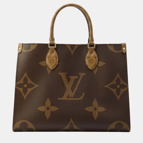 Louis Vuitton Red Monogram Monogram Reverse Canvas Monogram Giant Size MM Onthego bag - Louis Vuitton - Modalova