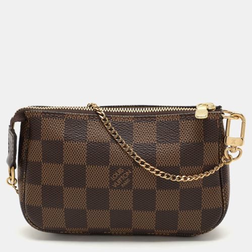 Louis Vuitton Damier Ebene Canvas Mini Pochette Accessoires - Louis Vuitton - Modalova