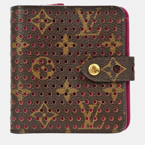 Louis Vuitton Monogram Perfo Compact Zip Wallet - Louis Vuitton - Modalova