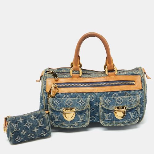 Louis Vuitton Blue Monogram Denim Neo Speedy Bag - Louis Vuitton - Modalova