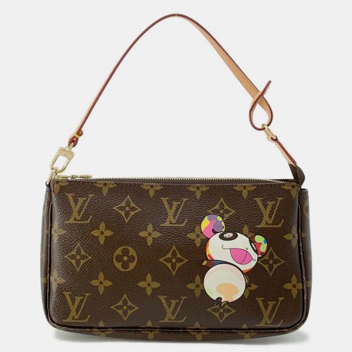 Louis Vuitton Pochette Accessoires Brown Monogram Panda Takashi Murakami - Louis Vuitton - Modalova