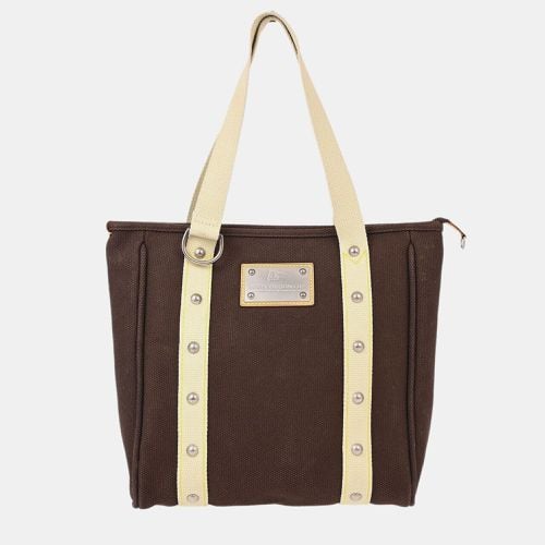 Louis Vuitton Brown Antigua Cabas Mm Tote Bag - Louis Vuitton - Modalova