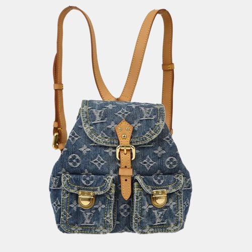 Louis Vuitton Blue Monogram Denim Sac A Dos Pm Backpack - Louis Vuitton - Modalova