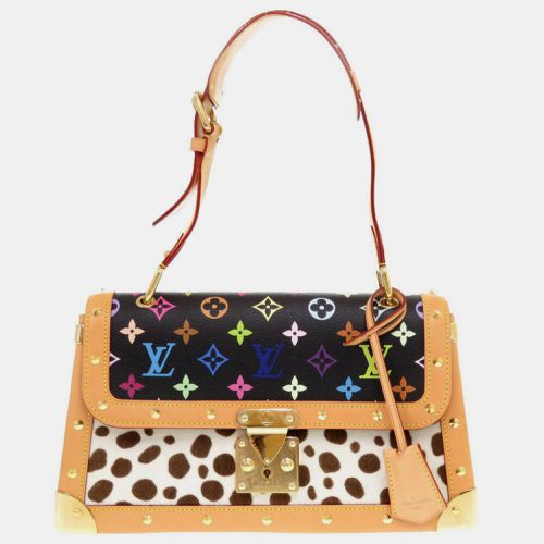 Louis Vuitton Sac Dalmatian Monogram Multicolor Pony Noir Shoulder Bag - Louis Vuitton - Modalova