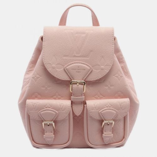 Louis Vuitton Pink Leather Monogram Empreinte Opal Backpack - Louis Vuitton - Modalova