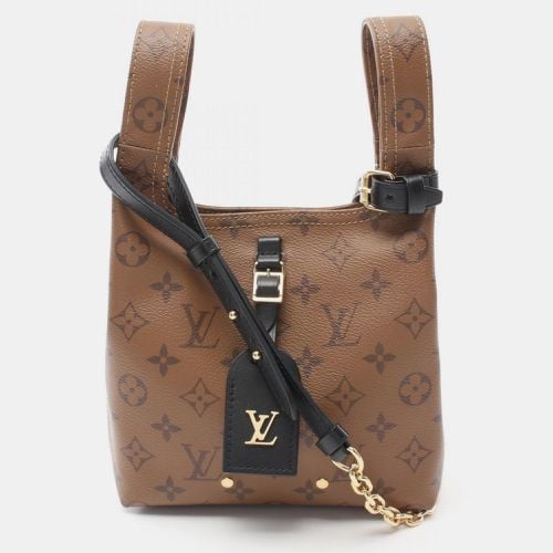 Louis Vuitton Coated Canvas Leather Monogram Reverse Brown Atlantis BB Handbag - Louis Vuitton - Modalova