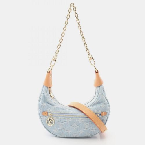 Louis Vuitton Denim Leather Blue Loop Monogram Shoulder Bag - Louis Vuitton - Modalova