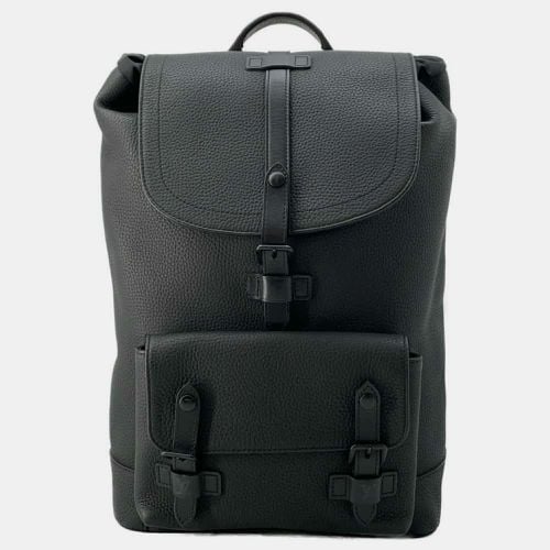 Louis Vuitton Black Taurillon Leather Christopher Backpack - Louis Vuitton - Modalova