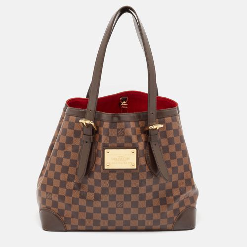 Damier Ebene Canvas and Leather Hampstead GM Bag - Louis Vuitton - Modalova