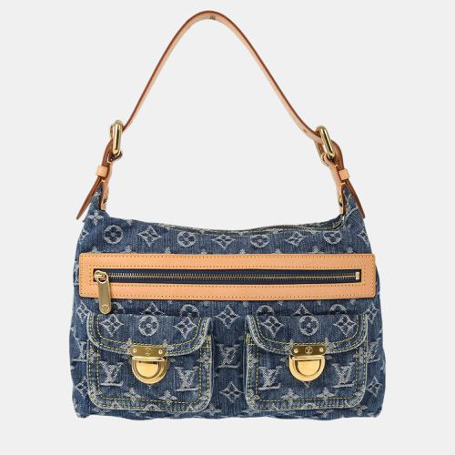 Louis Vuitton Blue Monogram Denim Baggy PM Shoulder Bag - Louis Vuitton - Modalova