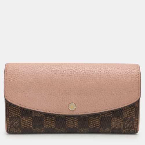 Louis Vuitton Damier Ebene Canvas and Leather Normandy Continental Wallet - Louis Vuitton - Modalova