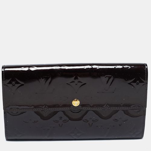 Louis Vuitton Amarante Monogram Vernis Sarah Wallet - Louis Vuitton - Modalova