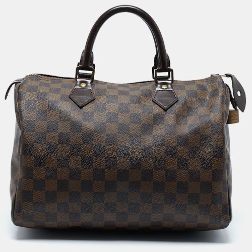 Louis Vuitton Damier Ebene Canvas Speedy 30 Bag - Louis Vuitton - Modalova