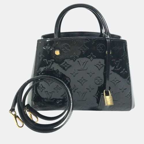 Louis Vuitton Noir Black Monogram Vernis Bag Shoulder Bag - Louis Vuitton - Modalova