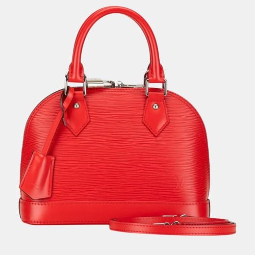 Louis Vuitton Coquelicot Red Leather Epi Alma BB - Louis Vuitton - Modalova