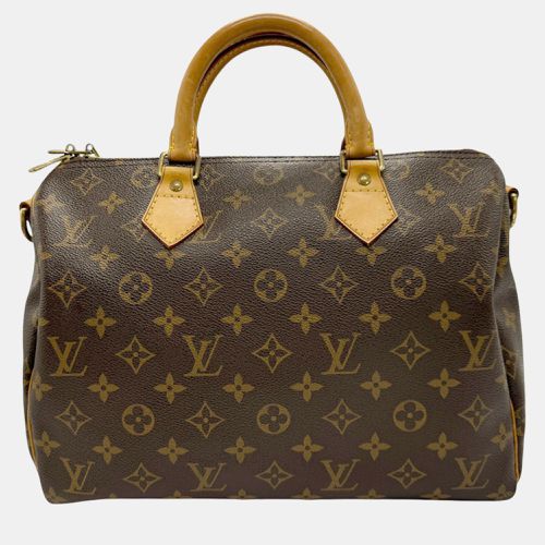 Canvas Gold Monogram Speedy Bandouliere 30 Handbag - Louis Vuitton - Modalova