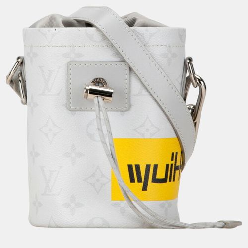 White PVC Leather Monogram Chalk Nano Shoulder Bag - Louis Vuitton - Modalova