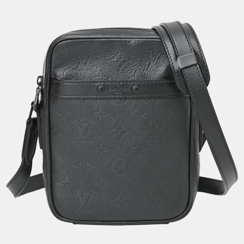 Louis Vuitton Leather Noir (Black) Monogram Shadow Danube PM bag - Louis Vuitton - Modalova