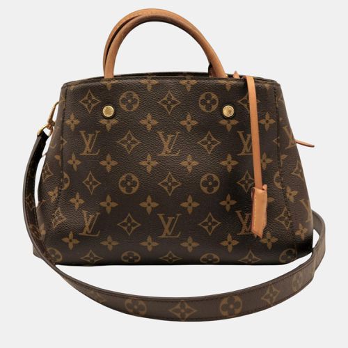 Louis Vuitton Monogram Canvas Brown Montaigne BB Handbag - Louis Vuitton - Modalova