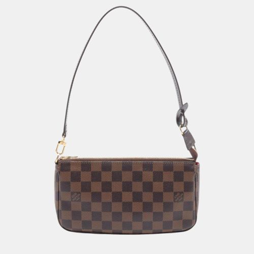 Coated Canvas Leather Damier Pochette Handbag - Louis Vuitton - Modalova