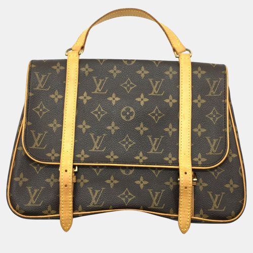 Louis Vuitton Brown Based Monogram Satchel Backpack - Louis Vuitton - Modalova