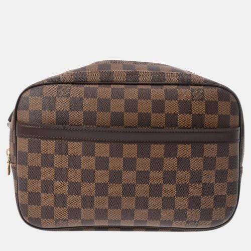 Louis Vuitton Brown Canvas Damier Reporter PM Shoulder Bag - Louis Vuitton - Modalova