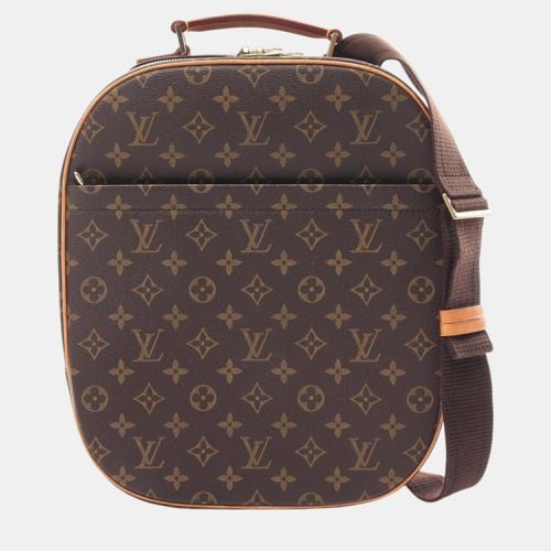 Louis Vuitton Coated Canvas Leather Monogram Brown Packall Sacado Handbag - Louis Vuitton - Modalova