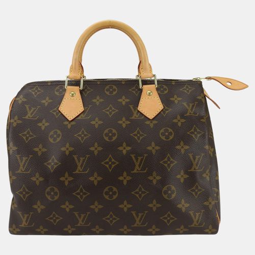 Louis Vuitton Monogram Canvas Brown Speedy 30 Handbag - Louis Vuitton - Modalova