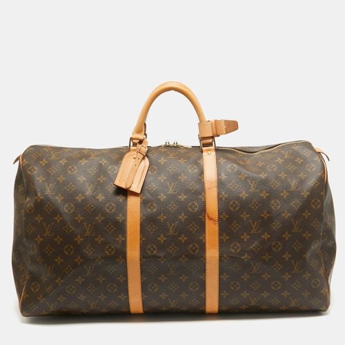 Monogram Canvas Keepall 60 Bag - Louis Vuitton - Modalova