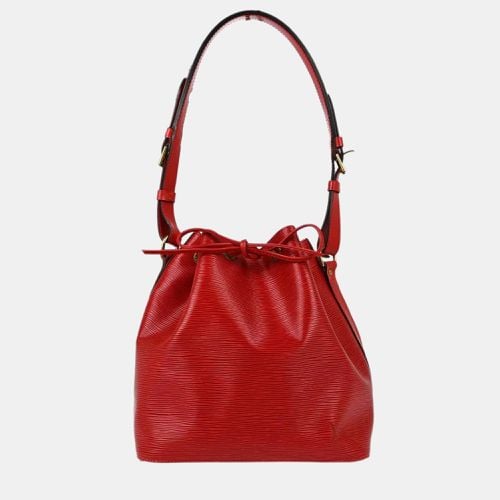 Louis Vuitton Red Epi Petite Noe Bucket Shoulder Bag - Louis Vuitton - Modalova