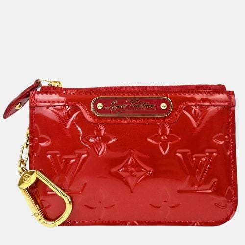 Louis Vuitton Red Vernis Pochette Cles NM Coin Purse Wallet - Louis Vuitton - Modalova