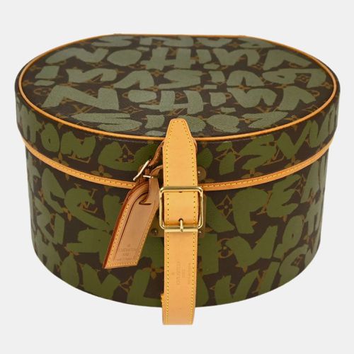 Louis Vuitton Khaki Monogram Graffiti Boite Chapeau 30 Hat Box - Louis Vuitton - Modalova