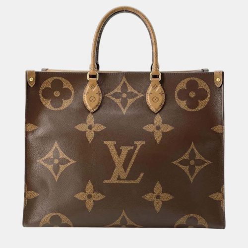 Red Monogram Monogram Reverse Canvas Monogram Onthego Giant Size GM - Louis Vuitton - Modalova